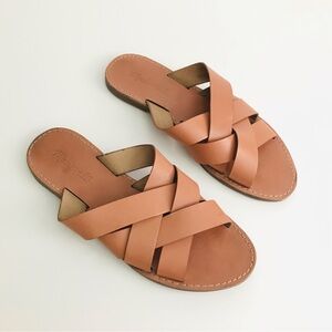Madewell Women's Tan Leather Sandals